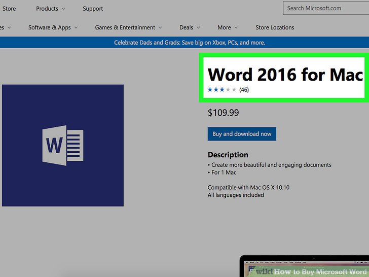 buying word for mac
